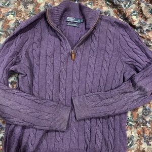 Polo by Ralph Lauren purple sweater Men’s Large
